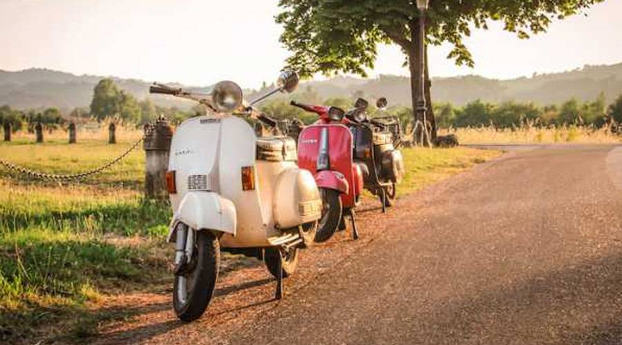 I colli bolognesi in Vespa | The Bolognese hills on a Vespa