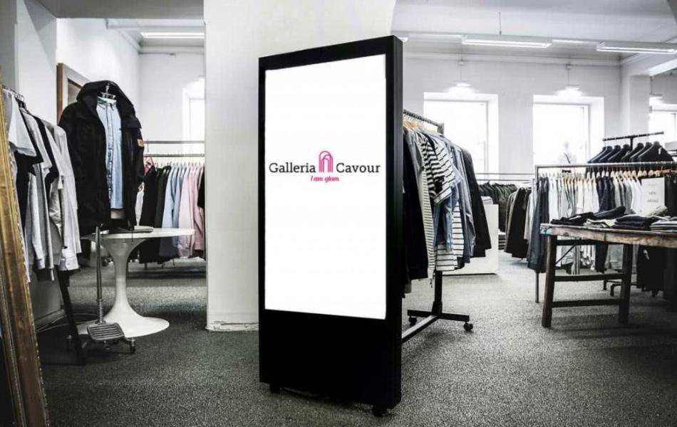 Shopping in Galleria Cavour